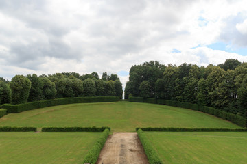 Obraz premium Nature theatre in Baroque garden Großsedlitz in Heidenau, Saxony