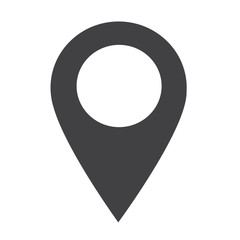 GPS location Map pointer icon - obrazy, fototapety, plakaty