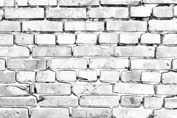 Fototapeta premium Brick texture with scratches and cracks