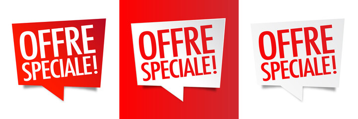 Offre spéciale