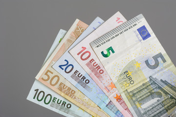 euro bank notes