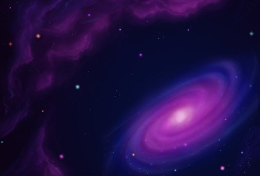 Cosmos Nebula - Scene Design