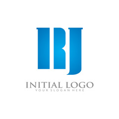 Initial R J Logo Icon