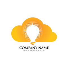 Creative Cloud Idea Logo Icon