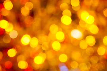 brown yellow and red flickering Christmas lights