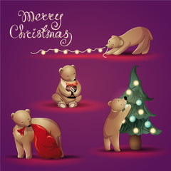 christmas bears