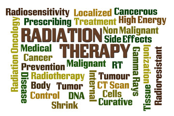 Radiation Therapy Word Cloud
