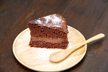 Dark chocolate cake