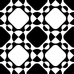 Seamless Square and Circle Pattern