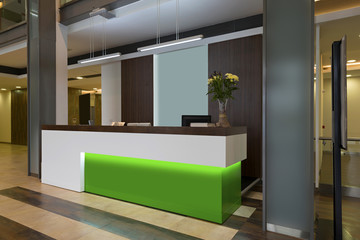 Reception desk