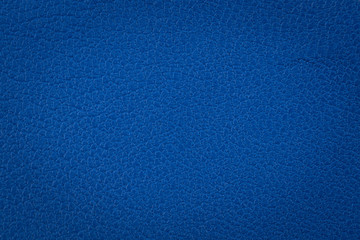 Blaue Lederoberfläche