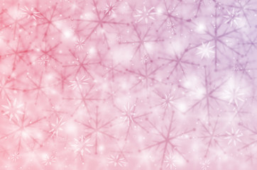 christmas abstract background with snowflakes.