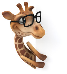 Fun giraffe © Julien Tromeur