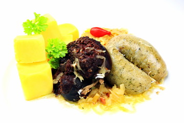 Blut und Leberwurst