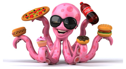 Fun octopus © Julien Tromeur