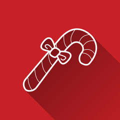 Flat icon with shadow