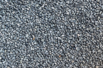Pile of crushed stone.