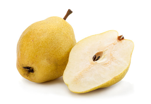 Yellow pear fruit