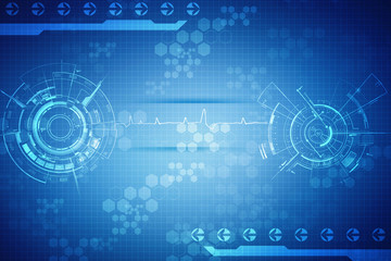 Digital Abstract Business background