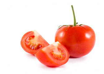 fresh red tomato