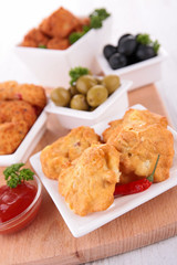 assorted tapas