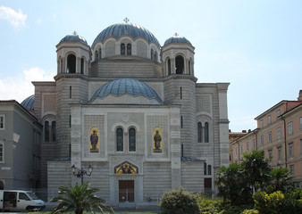 Saint Spiridon Church in Trieste, Italy