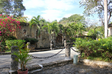 Naklejka premium Дворик