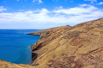 Fototapeta na wymiar Madeira, bay at Ponta de Sao Lourenco