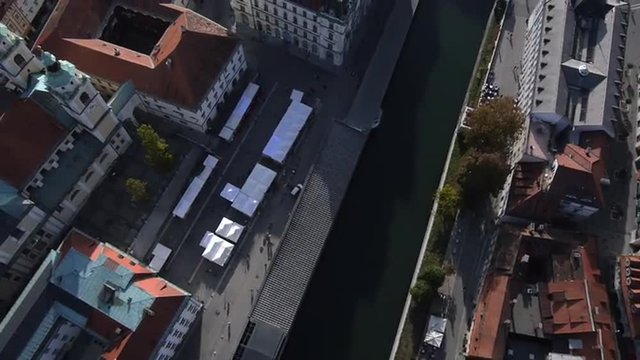 AERIAL: Castle above the city