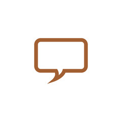 Naklejka premium Chat window icon.