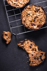 homemade Florentine,almond cookies