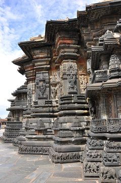 Chennakesava Temple in Belur Karantaka, India.