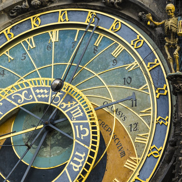 Astronomical Clock, Old Town Hall, Prague, Czech Republic