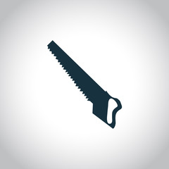 Hacksaw black icon