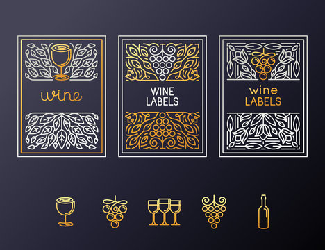 Wine Packaging Design Template