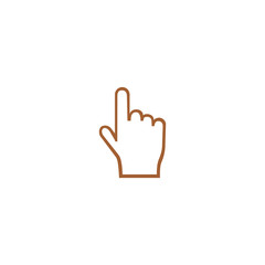 Hand icon.