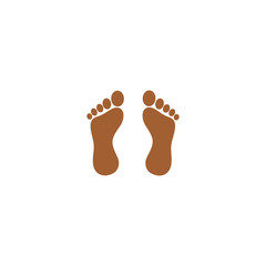 Icon footprints.