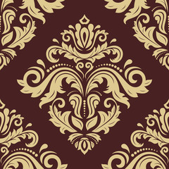 Seamless Oriental Vector Background