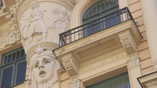 Art deco archtecture in Riga, Latvia 1