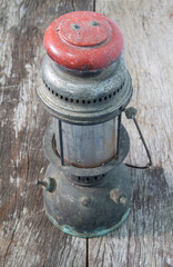 Old hurricane lamp