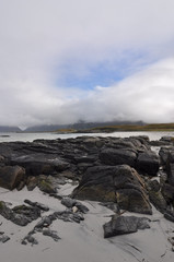 Lofoten islands, Norway / Lofoten is an archipelago and a traditional district in the county of Nordland, Norway.