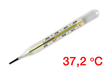 Body temperature thermometer - 37.2 C