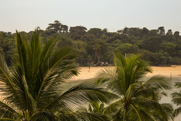 Obraz premium Sentosa Island tropical sea
