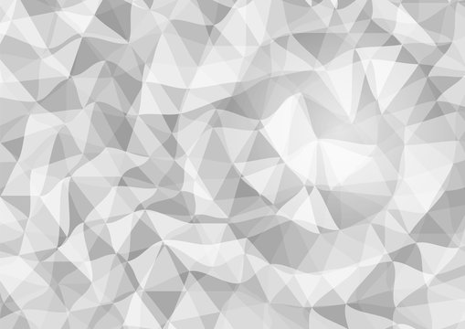 Gray triangular background