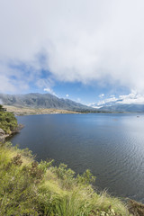 Naklejka na ściany i meble Tafi del Valle lake in Tucuman, Argentina.