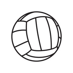 Volleyball ball vector illustration - 95102471