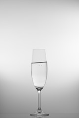 splash, tropfen in glas