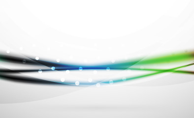 Obraz premium Colorful wave line, abstract background with light and shadow effects