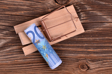 euro in der mausefalle, Gefahr, Geld, banken