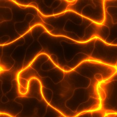 Fantasy fiery electric ray